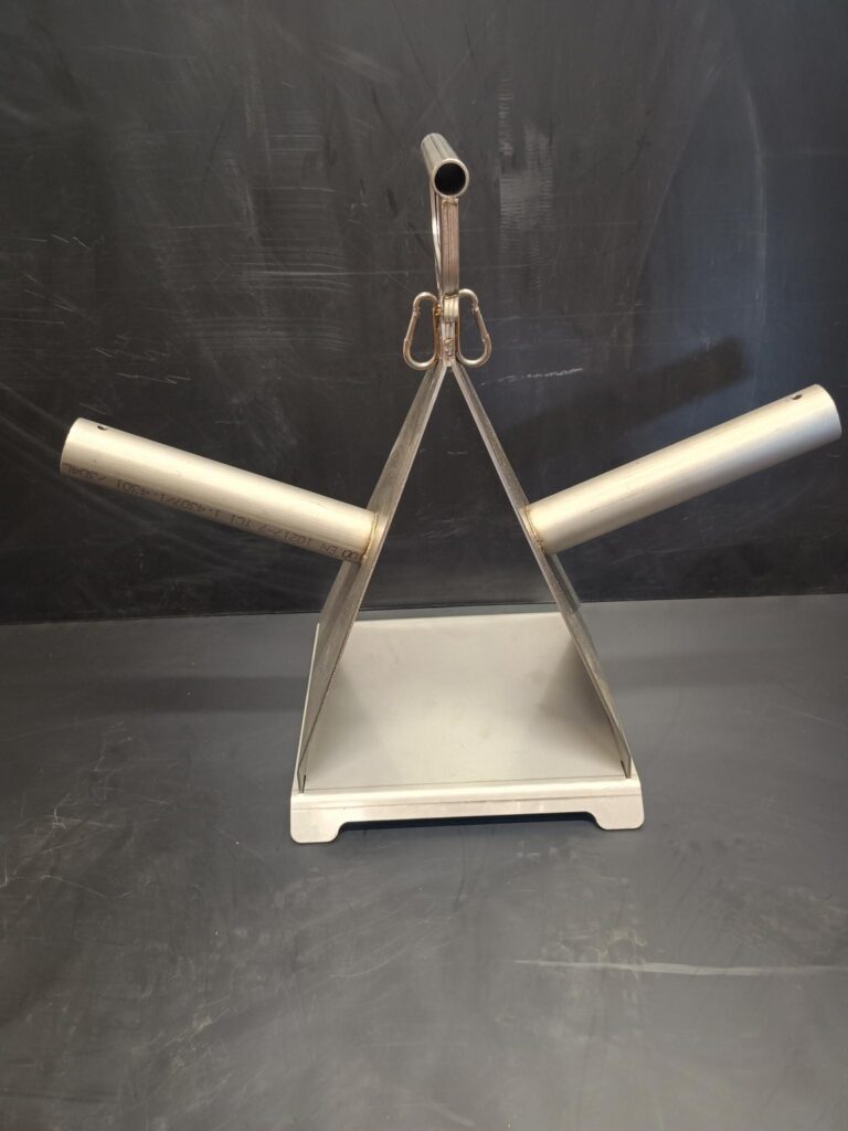 Welding wire rack for two rolls - BBTechnics