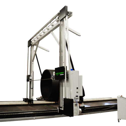 GR-BSM 1200 – 4500 – Innovatiivinen suurten putkien sahausjärjestelmä muoviputkille